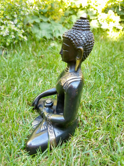 Boeddha 15 cm. &quot;touching the earth&quot;