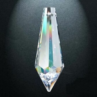 Asfour regenboogkristal druppel, 38 x 14 mm (56st.)